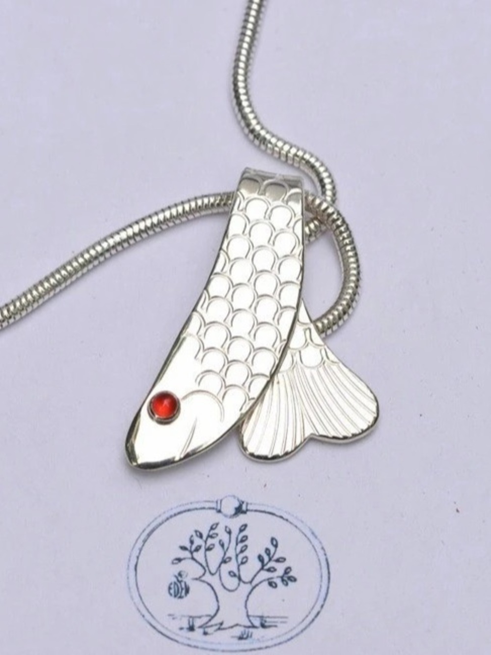 Eden Hand Arts Fish Pendant Necklace
